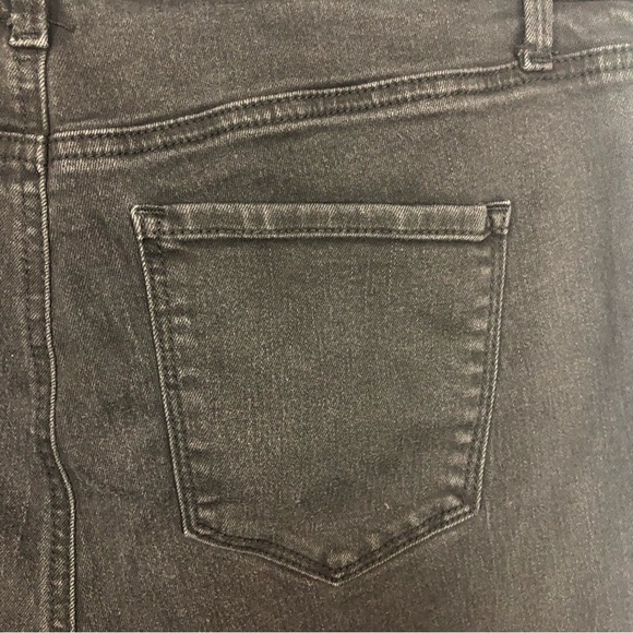 Talbots Women’s High Waisted Ankle Jegging Jeans Black Patch Pockets - Picture 5 of 9